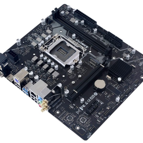 BIOSTAR μητρική H510MX/E 2.0, 2x DDR4, s1200, USB 3.2, uATX, GbE, Ver. 6.2