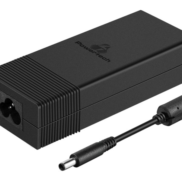 POWERTECH φορτιστής laptop PT-1083 για Dell, 90W, 1.2m, μαύρος