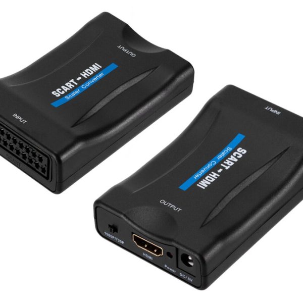 Αντάπτορας SCART σε HDMI CAB-H152, 10.2Gbps, NTSC & PAL, μαύρος