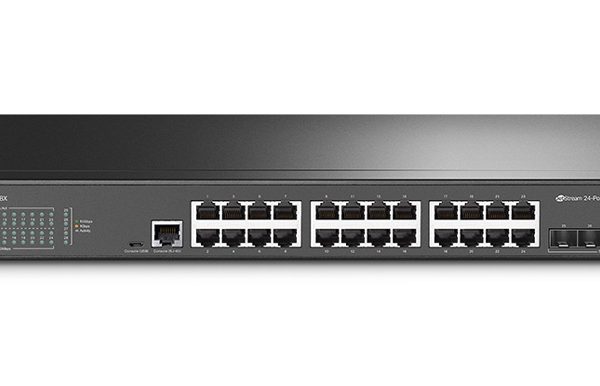 TP-LINK L2+ Managed Switch TL-SG3428X, 24-Port Gigabit, 4x SFP+, Ver.1.0
