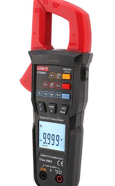UNI-T ψηφιακή αμπεροτσιμπίδα UT202BT, 600A AC, NCV, Bluetooth, True RMS
