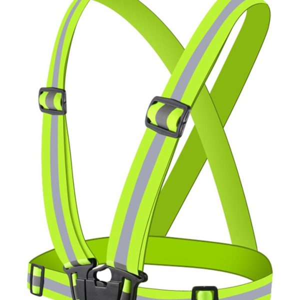 Ανακλαστικό γιλέκο SPXISPRO-021, ρυθμιζόμενο, πράσινο