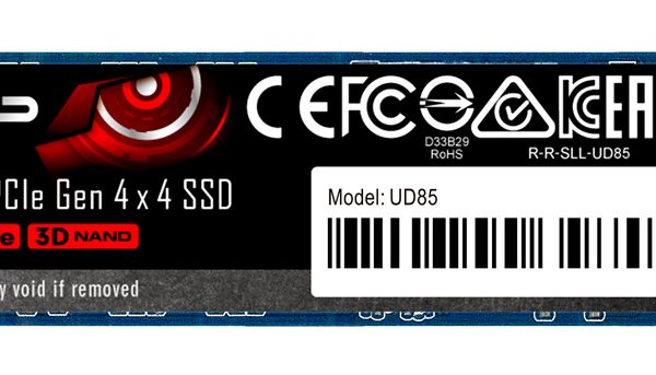 SILICON POWER SSD PCIe Gen4x4 M.2 2280 UD85, 2TB, 3.600-2.800MB/s