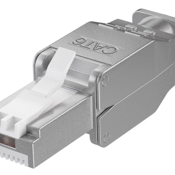 GOOBAY βύσμα RJ45 CAT 6 STP 38293, tool-free, ασημί