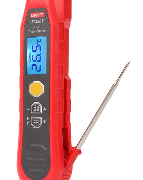 UNI-T ψηφιακό θερμόμετρο 2 in 1 UT320T, -40~300 °C, IP54