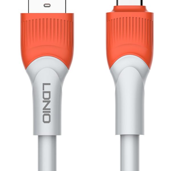 LDNIO καλώδιο USB-C σε USB LS601, 30W, 1m, γκρι