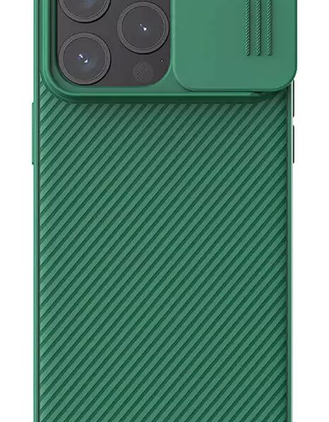 NILLKIN θήκη CamShield Pro για iPhone 15 Pro, πράσινη