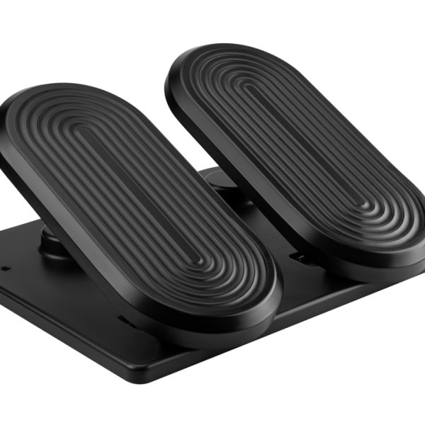 BRATECK υποπόδιο γραφείου FR-12 με πεντάλ εκγύμνασης ποδιών, μαύρο