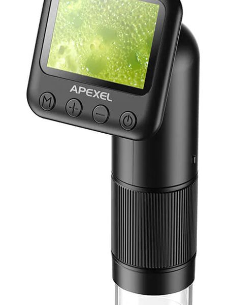 APEXEL ψηφιακό μικροσκόπιο APL-MS008, 400x-800x, LED, 720p/2MP