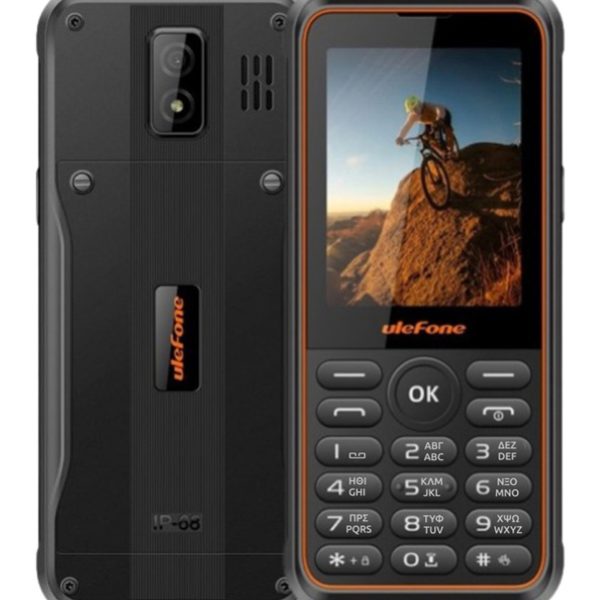 ULEFONE κινητό τηλέφωνο Armor Mini 3, IP68, 2.8", dual SIM, μαύρο