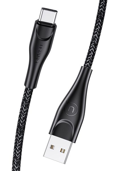 USAMS καλώδιο USB-C σε USB US-SJ392, 2A, 1m, μαύρο