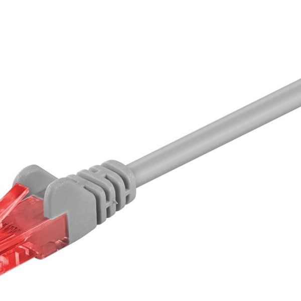 GOOBAY καλώδιο δικτύου 68419, CAT 6 U/UTP, CCA, 5m, γκρι