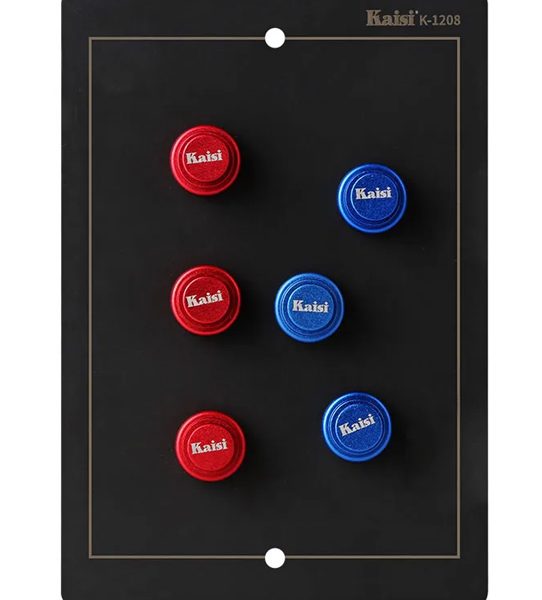 KAISI βάση στήριξης πλακέτας K-1208 για συγκόλληση, μαγνητική, μαύρη