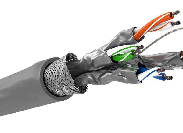 GOOBAY καλώδιο δικτύου 93954, CAT 6 S/FTP (PiMF), CCA, 100m, γκρι