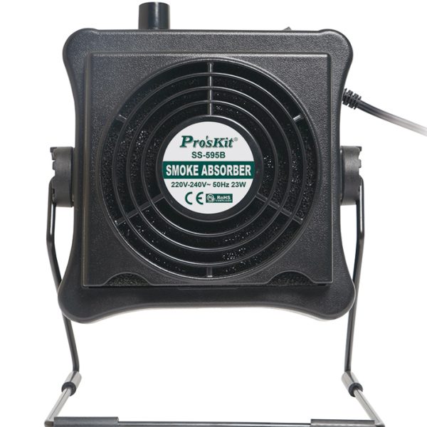 PROSKIT σταθμός απορρόφησης καπνού SS-595B με φίλτρο άνθρακα, 8~23W