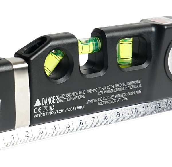 PROSKIT γραμμικό αλφάδι laser PD-161-C με κόκκινη δέσμη, μετροταινία