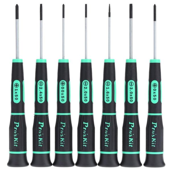 PROSKIT σετ κατσαβιδιών ακριβείας SD-081A με θήκη, 7τμχ