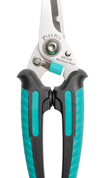 PROSKIT ψαλίδι SR-338 με αντιολισθητικές λαβές, 185mm