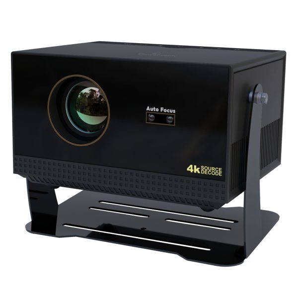 POWERTECH smart βιντεοπροβολέας PT-1243, 1080p, Android, WiFi, μαύρος