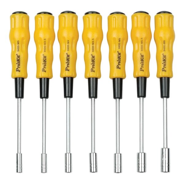 PROSKIT σετ κατσαβίδια καρυδάκια 1PK-9402, 7τμχ