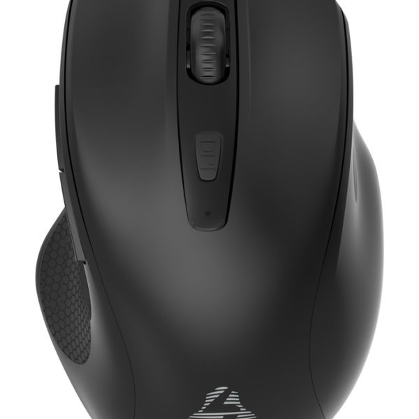 POWERTECH ασύρματο ποντίκι PT-1250, 2.4GHz & Bluetooth, 1600DPI, μαύρο