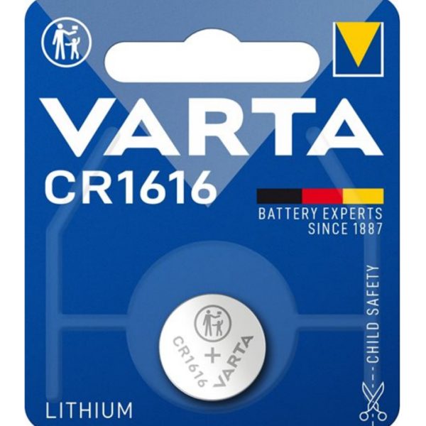 VARTA μπαταρία λιθίου CR1616, 3V, 1τμχ