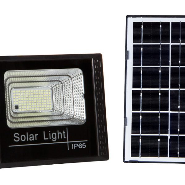 POWERTECH LED ηλιακός προβολέας PT-1264, 20W, 4000K, 200lm, 2500mA, IP65