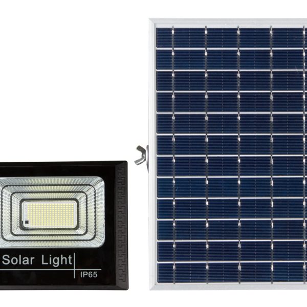 POWERTECH LED ηλιακός προβολέας PT-1265, 30W, 4000K, 300lm, 3500mA, IP65