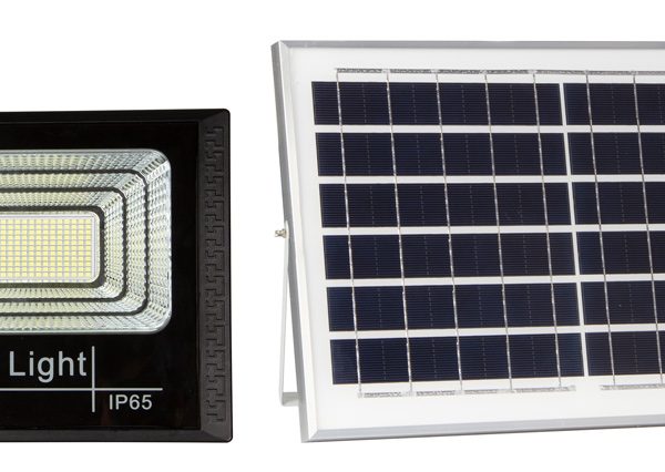 POWERTECH LED ηλιακός προβολέας PT-1266, 45W, 4000K, 450lm, 5000mA, IP65