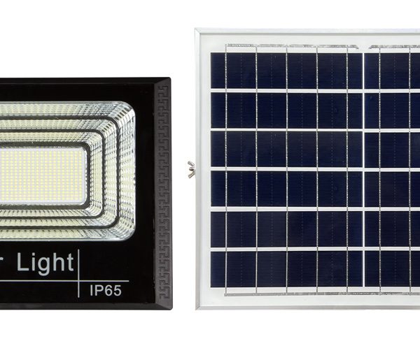 POWERTECH LED ηλιακός προβολέας PT-1267, 80W, 4000K, 800lm, 10000mA, IP65