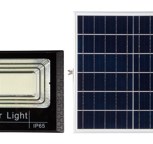 POWERTECH LED ηλιακός προβολέας PT-1268, 120W, 4000K, 1200lm, 15000mA, IP65