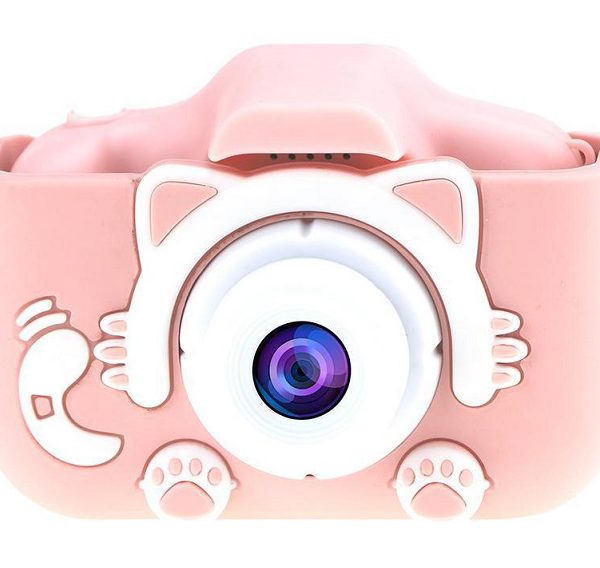 WOWKIDS παιδική φωτογραφική μηχανή C05 με 2" οθόνη, 8MP, ροζ