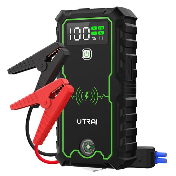 UTRAI εκκινητής μπαταρίας αυτοκινήτου JS-1 Pro με φακό, 12V/2500A, 16000mAh