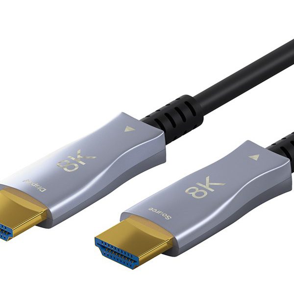 GOOBAY καλώδιο HDMI 2.1 65559 με Ethernet, 8K/60Hz, 48 Gbps, 20m, μαύρο