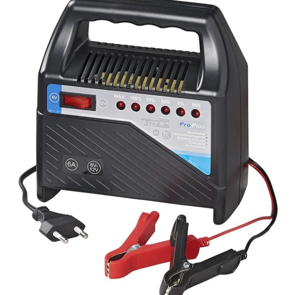 PROPLUS φορτιστής μπαταρίας αυτοκινήτου 550097, 6V/12V, 6A