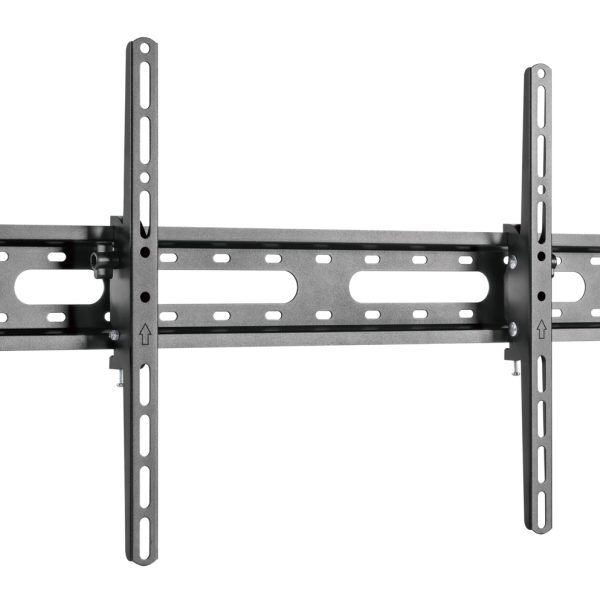 POWERTECH επιτοίχια βάση τηλεόρασης PT-1275, 37-80", έως 45kg, ρυθμιζόμενη κλίση