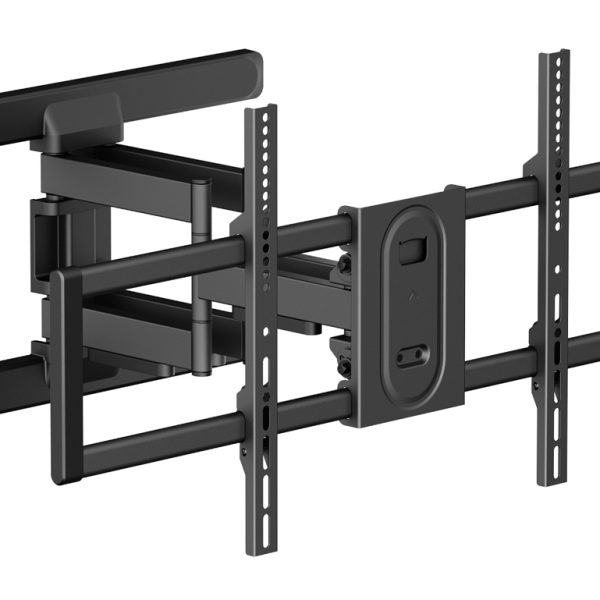 POWERTECH επιτοίχια βάση τηλεόρασης PT-1280, 43-100", έως 60kg, full motion