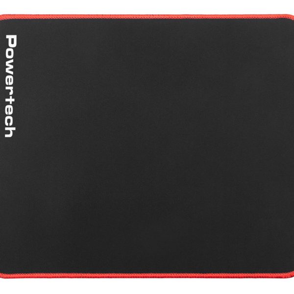 POWERTECH gaming mouse pad PT-1282, 30x25x0.3cm, μαύρο