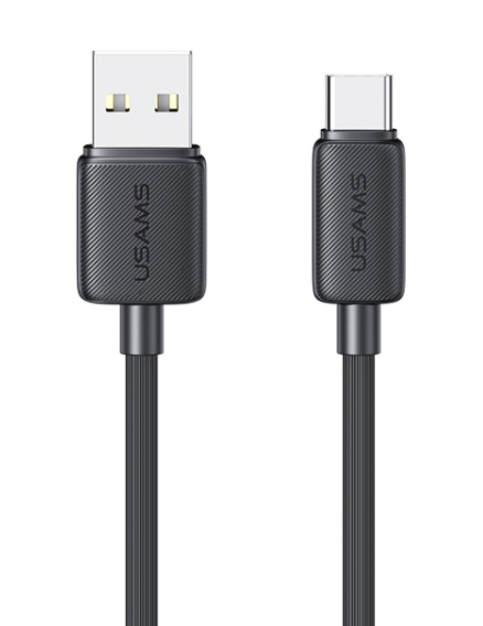 USAMS καλώδιο USB-C σε USB US-SJ688, 3A, 480Mbps, 1m, μαύρο