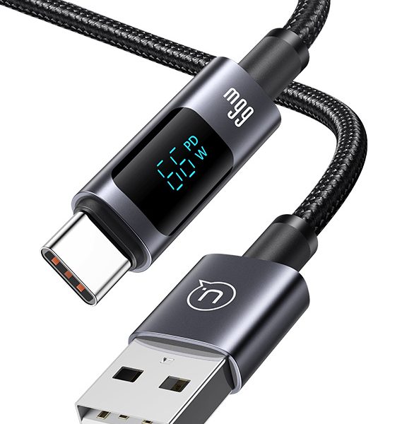 USAMS καλώδιο USB-C σε USB US-SJ673, 66W, 480Mbps, 1.2m, μαύρο