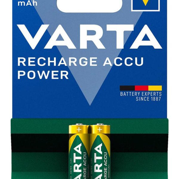VARTA επαναφορτιζόμενες μπαταρίες λιθίου, AAA, 800mAh, 1.2V, 2τμχ