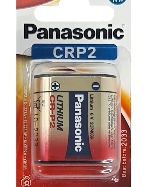 PANASONIC μπαταρία λιθίου, CRP2, 6V, 1τμχ