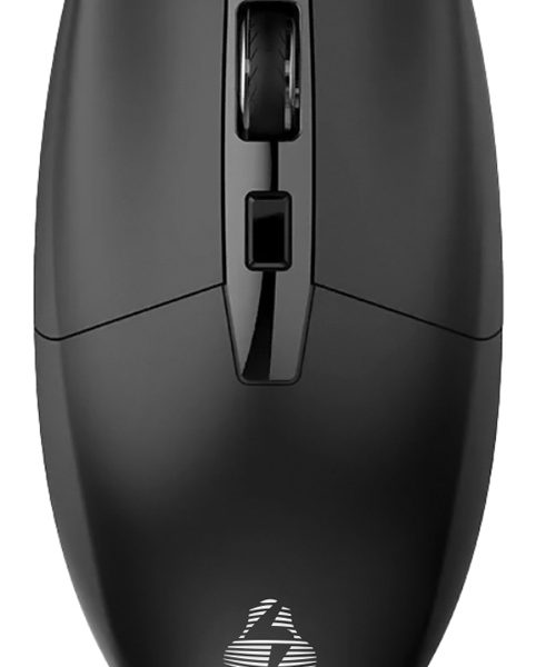 POWERTECH ασύρματο ποντίκι PT-1294, USB δέκτης, έως 1600DPI, μαύρο