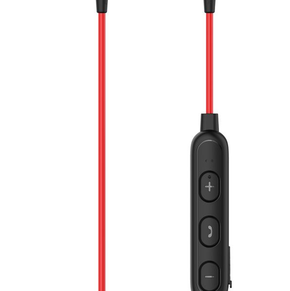 YISON earphones E14 με μαγνήτη, Bluetooth, 10mm, 65mAh, κόκκινα