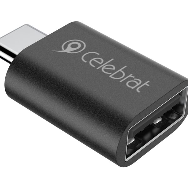 CELEBRAT αντάπτορας USB-C σε USB 3.0 CA-04, 5Gbps, μαύρος