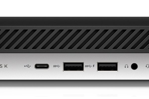 HP PC ProDesk 600 G4 Tiny, Refurbished Grade A Repainted, i5-8500T, 8GB, 256GB M.2, FreeDOS