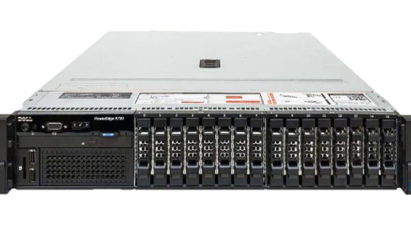 DELL Server R730, 2x E5-2690 v3, 32GB H730 Mini 2x 750W 16x 2.5", REF SQ