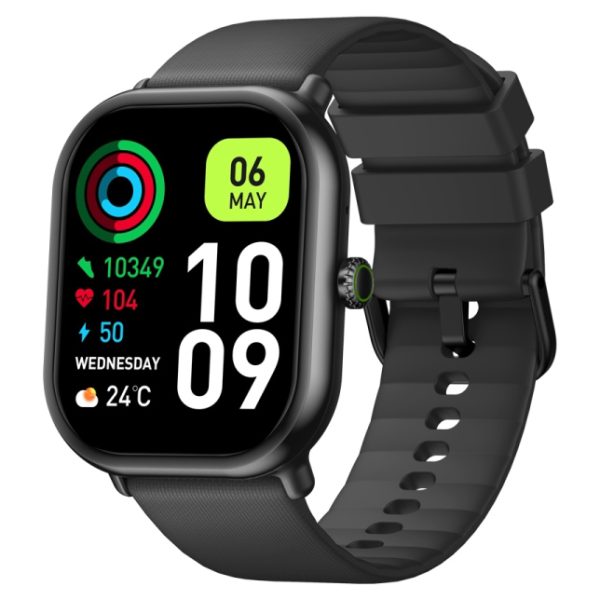 ZEBLAZE smartwatch GTS 3 Pro, heart rate, 1.97" AMOLED, μαύρο