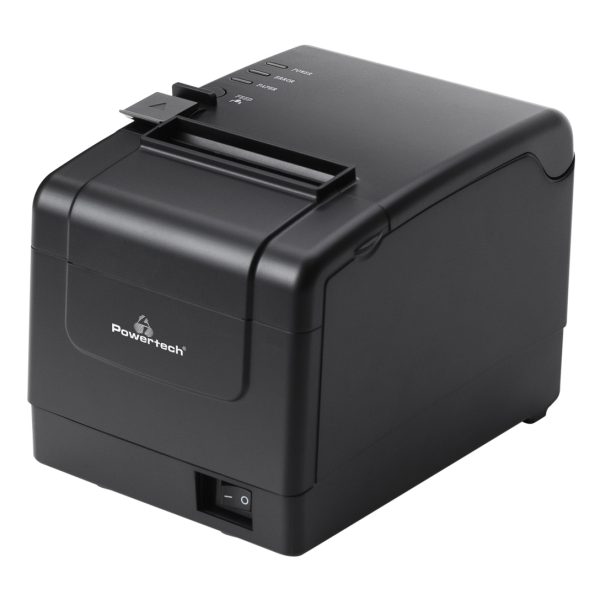 POWERTECH θερμικός εκτυπωτής αποδείξεων PT-1304, USB/LAN, μαύρος