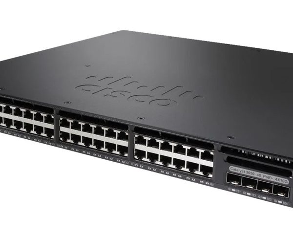 CISCO used Switch Catalyst WS-C3650-48PD-S, 48x 10/100/1000 POE+, 1x PSU